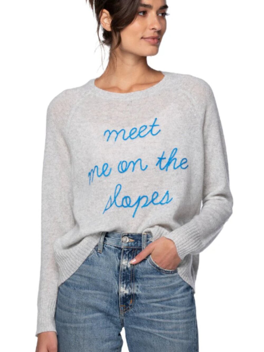 Meet me on the Slopes Cashmere Sweater